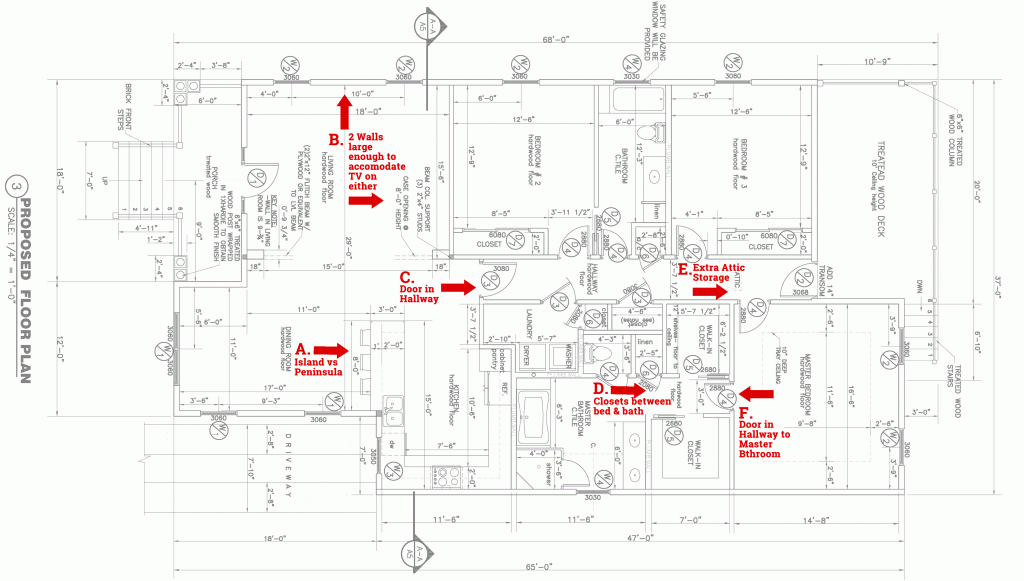 Nest Builder's of New Orleans Floor Plan Extra Touches