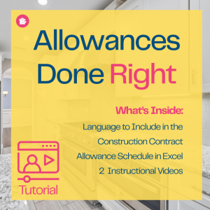 *Allowances Done RIGHT (coming soon)