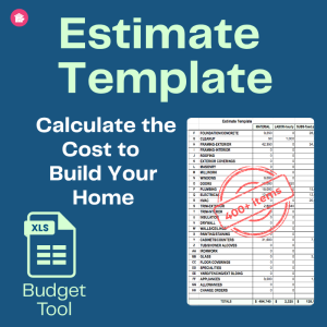 Estimating Spreadsheet-a template for the cost to construct